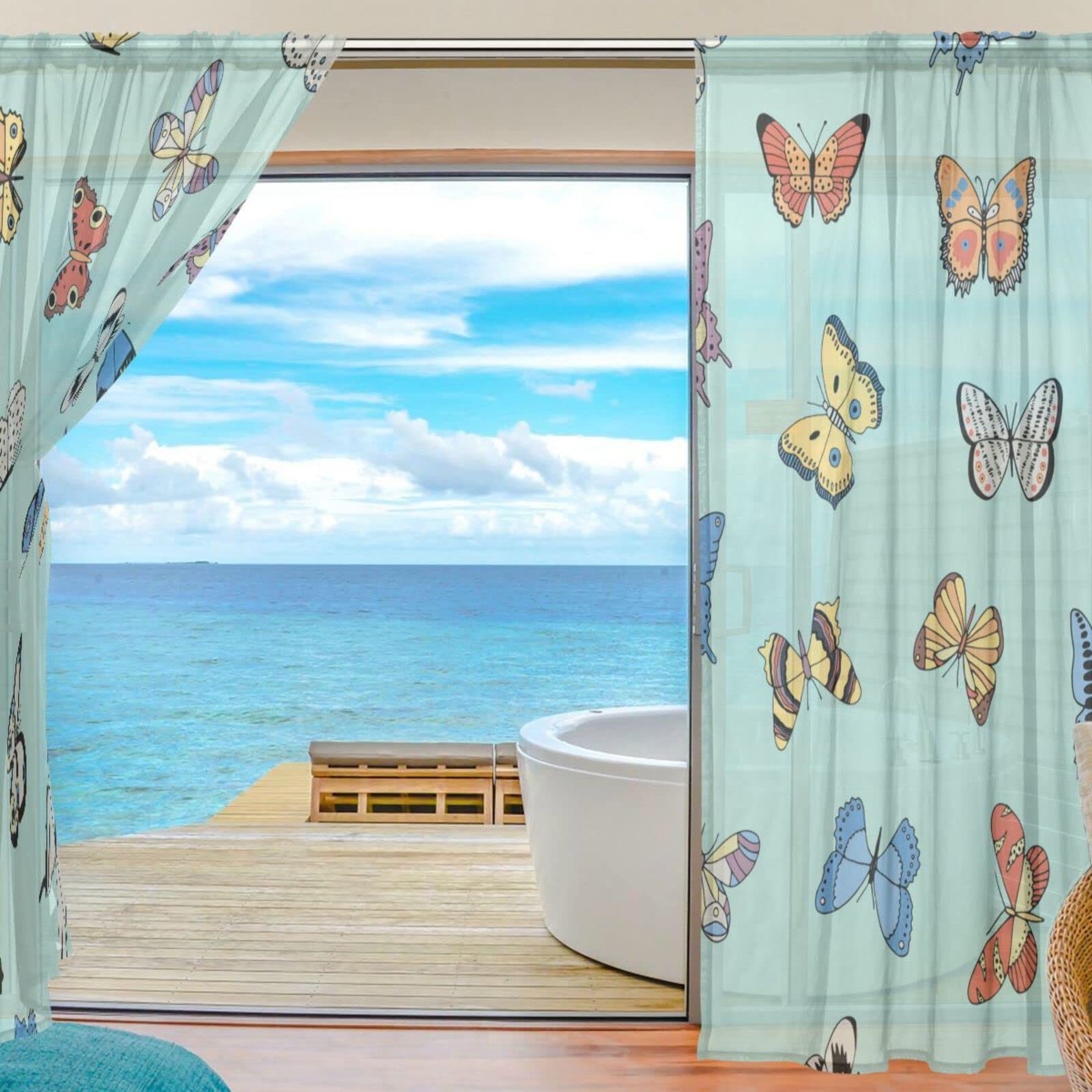 ハンドメイド♡カフェカーテン♡薔薇♡ミラーレース生地♡紫外線対策♡86✕108 ホワイトコットン♪カフェカーテン 薔薇チュールレース付き